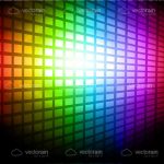 Flashing Neon Lights Background